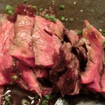 和牛炭火焼ランチコース 1000円 の和牛ハラミ炭火焼