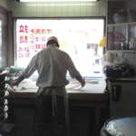 天門 - 麺手打ち作業の様子１