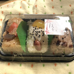 おこわ米八 - 料理写真:三色おこわ