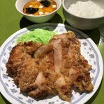 大判唐揚げ定食