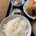 あさひ食堂 - ごはん（普通サイズ）