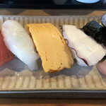 寿し秀 - 寿し4貫と鉄火巻