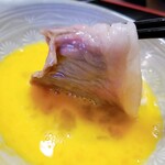 ささ忠 - お肉を卵にドブン