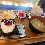 喫茶喫酒 六花 - 朝むすびセット(３月に食べた)