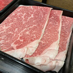 しゃぶ菜 - 美しいサシです(^^)