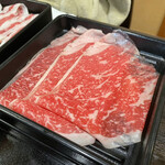 しゃぶ菜 - 脂が常温で溶けるぅ〜(^^)