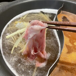 しゃぶ菜 - 生姜みぞれだしでしゃぶしゃぶ！生姜の風味がイイ(^^)