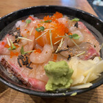 東京寿司 ITAMAE SUSHI - 甘海老と白身の漬け丼 980円