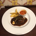 マヌエル・カーザ・デ・ファド - (平日・土祝）ランチ　マヌエル四ツ谷自家製ハンバーグ　デミグラスソース
