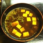 日本橋宮川 - 肝赤出汁