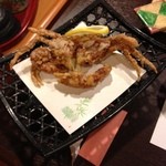 莞山 - 渡り蟹の姿揚げ