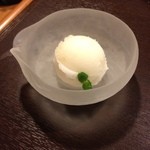 莞山 - デザートのアイス