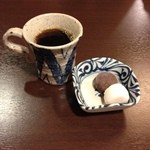 莞山 - 朝ごはん、食後の珈琲