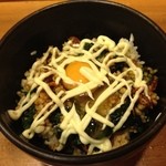 横浜豚骨らーめん むらさき - 豚辛そぼろ丼