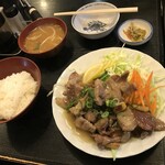 まつもとの来来憲 - 塩コマ定食￥1265