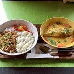 スプーンソング - 【2021年1月28日(木)】フィッシュ(マダイ)マッパスとチキンビリヤニ&ジーラライスセット