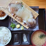 Minshuku Inaho - 2021年3月　活イカ定食　2100円+税