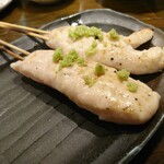 天ぷら 穴子蒲焼 助六酒場 - とりわさ焼き串