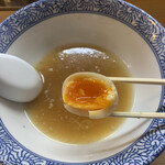 中華そば 多賀野 - 味玉トロトロ