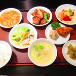 黄鶴 - ランチ小皿定食　２８００円（税込）【２０２１年３月】