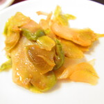 黄鶴 - ランチ小皿定食　２７００円（税込）のザーサイ【２０２１年３月】