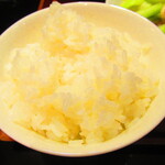 黄鶴 - ランチ小皿定食　２８００円（税込）のご飯のアップ【２０２１年３月】