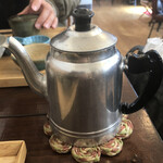 忠兵衛 ピース - 蕎麦湯が入ってます