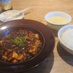アジア料理屋 菜 - 麻婆豆腐です