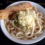 松下製麺所 - かけ３玉とちくわ天