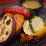 いなせや - 季節の焼き野菜盛合わせ