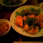 郷酒 - 豚ロース天アップです