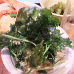 波浮港 - 明日葉の素揚げ2012.09