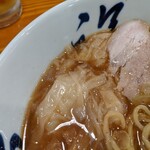 Ufu shin - 背脂生姜ワンタン麺