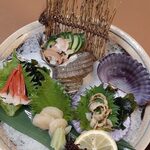 Kamameshi Suishin - 貝類刺身盛り合わせ