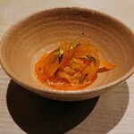 寿志 城助 - サヨリの黄身和えたまごかけご飯