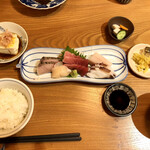 Yakigai Akoya - 刺身定食