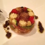 バールアリメンターリ ダニエラ - ほろほろ鳥と夏野菜のゼリー寄せ