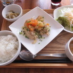rix's cafe - 鶏団子と野菜のコンソメ煮(\900)