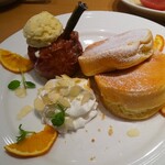 湘南パンケーキ - キャラメルココナッツソースパンケーキ