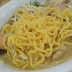 八乃木 - 麺のアップ