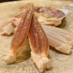 魚菜料理 縄屋 - 蟹ご登場