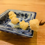 魚菜料理 縄屋 - 14.甘味：餅花あられ