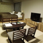 稲佐山観光ホテル - ホテルの和洋室の部屋で広々