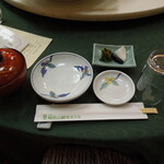 稲佐山観光ホテル - 手元の取り皿に取り分けていきます