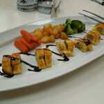 稲佐山観光ホテル - はとし　鯨揚げ　野菜