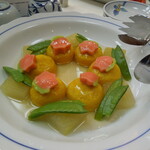 稲佐山観光ホテル - 南瓜饅頭　冬瓜　麩　青味