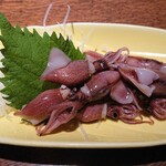 よねやま - ホタルイカの刺身