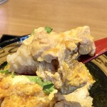 Torisen - 朝親子丼セット500円、とろとろ