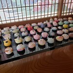 御菓子司 福来雀 あずき宿 - 見本⁉️オブジェ⁉️練り切りいろいろ