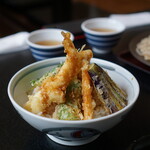 蕎麦茶屋 まきぼう - 天丼